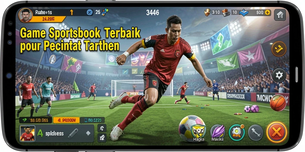Tampilan menarik dari aplikasi Sportsbook 3446 dengan berbagai pilihan taruhan.