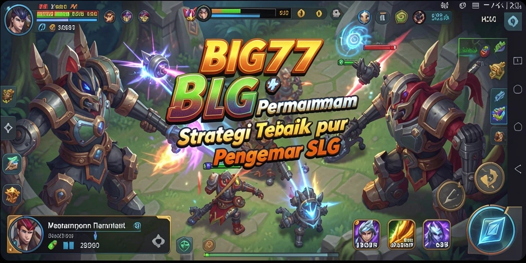 Screenshot gameplay <strong>BIG77</strong> menampilkan pertempuran strategis yang mendebarkan.
