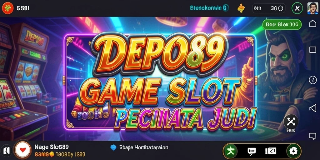 Tampilan seru dari gameplay DEPO89 yang memukau.