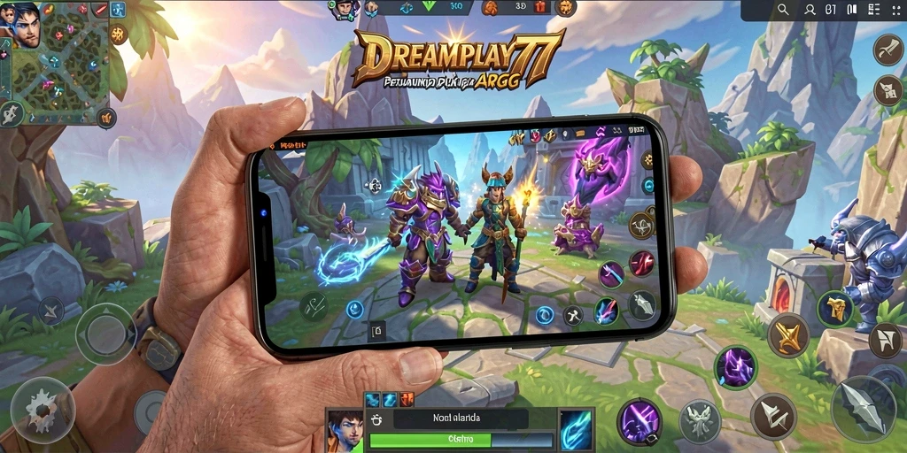 Tampilan seru permainan ARPG penuh aksi di DREAMPLAY77.