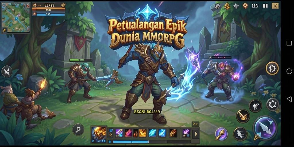 Tampilan gameplay seru dan mendalam di EE789, pengalaman MMORPG yang menarik.