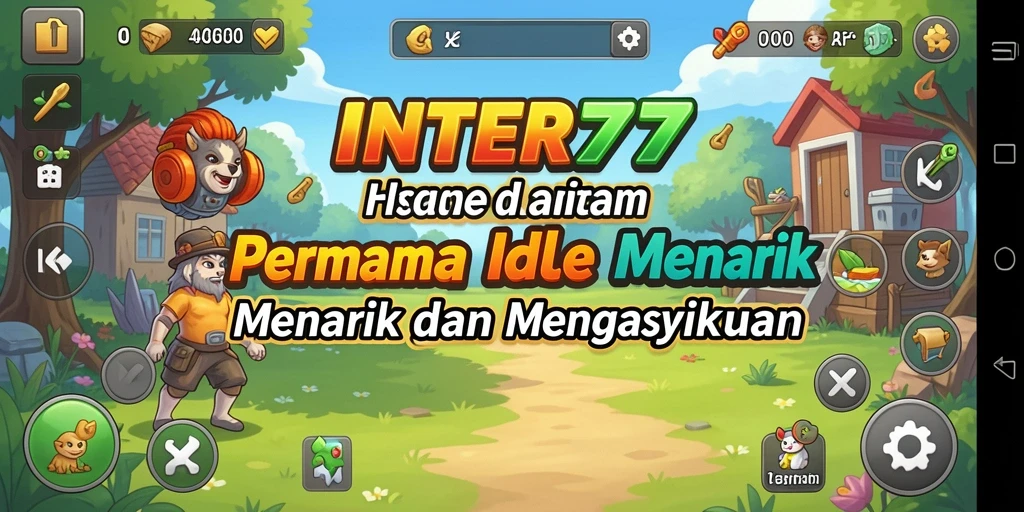 Gameplay menarik yang menunjukkan kemajuan karakter dalam INTER77.