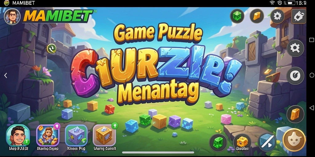 Screenshot gameplay MAMIBET yang menampilkan tantangan Puzzle seru.