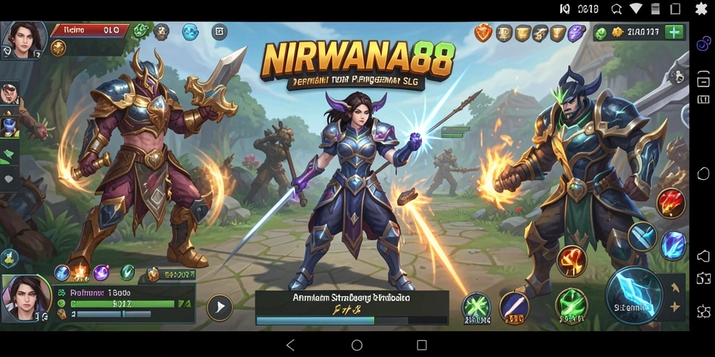 Tampilan gameplay seru dan mendalam dari NIRWANA88.