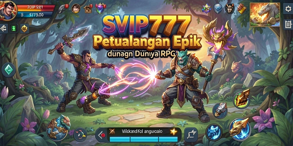 Gameplay SVIP777 yang menawan dan menarik dalam dunia RPG.