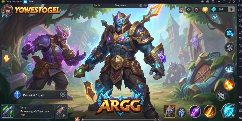 Tangkapan layar YOWESTOGEL menampilkan seru dan menariknya gameplay ARPG.